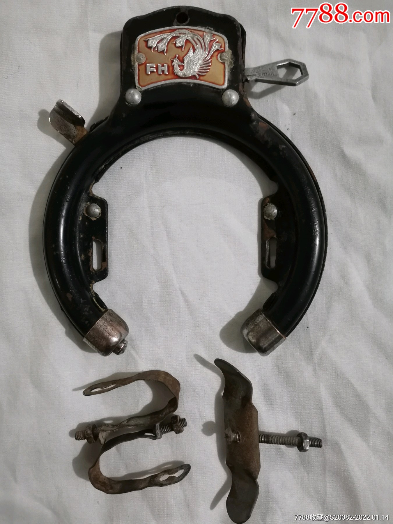 老凤凰牌自行车车锁及配件_价格38元_第1张_7788收藏__收藏热线