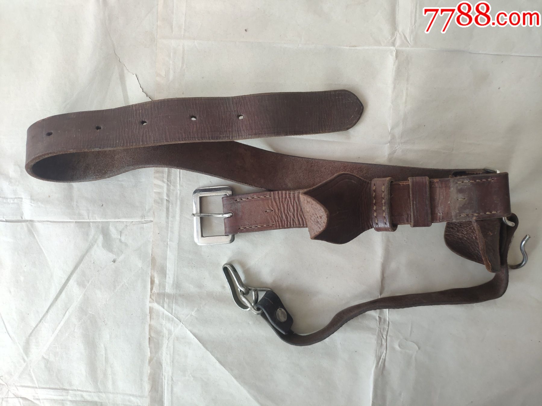 二战时期日军鬼子士官或骑兵皮带