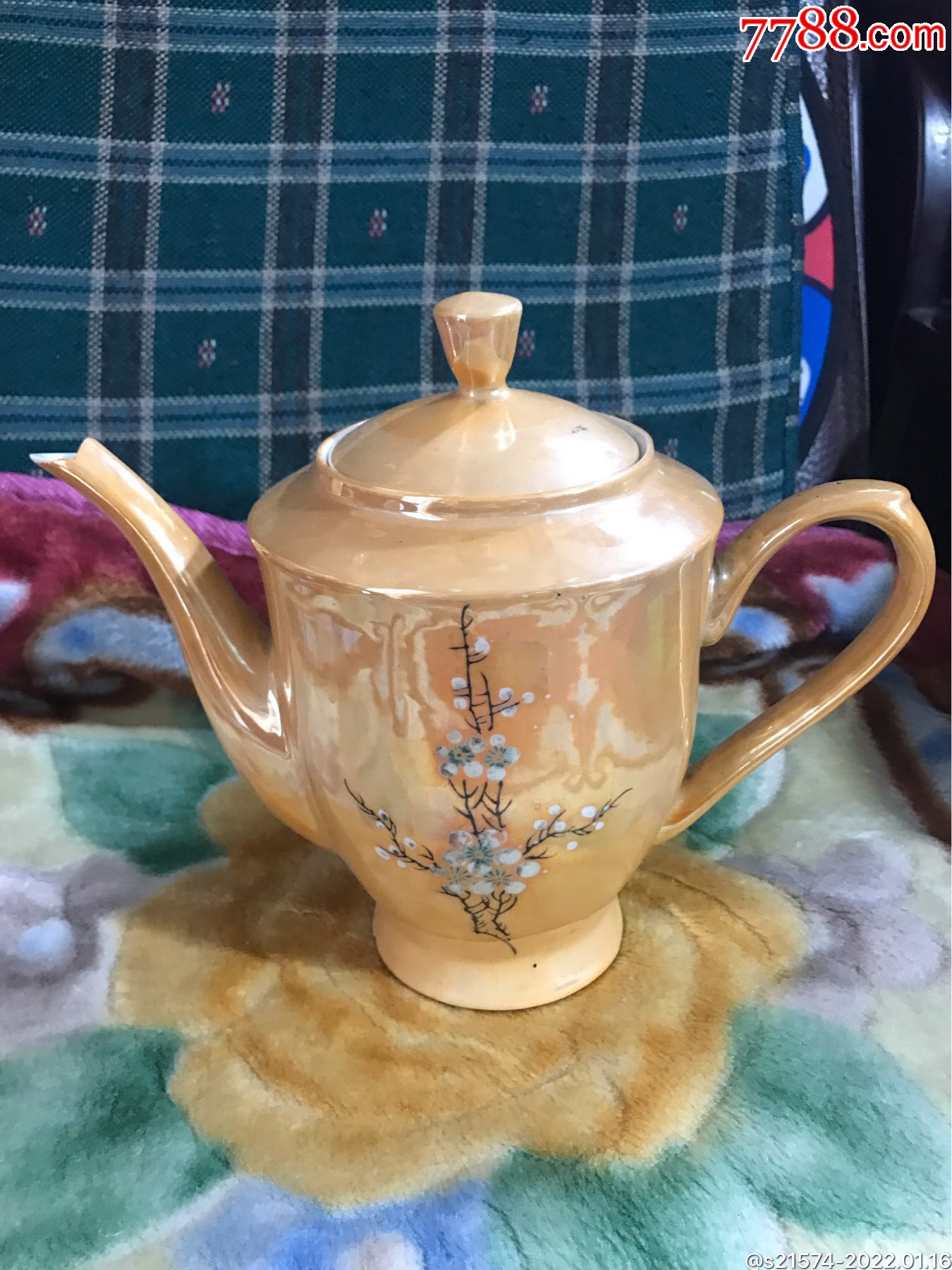 湖南醴陵"中国醴陵"底款壶1把-彩绘瓷/彩瓷-7788商城__七七八八商品