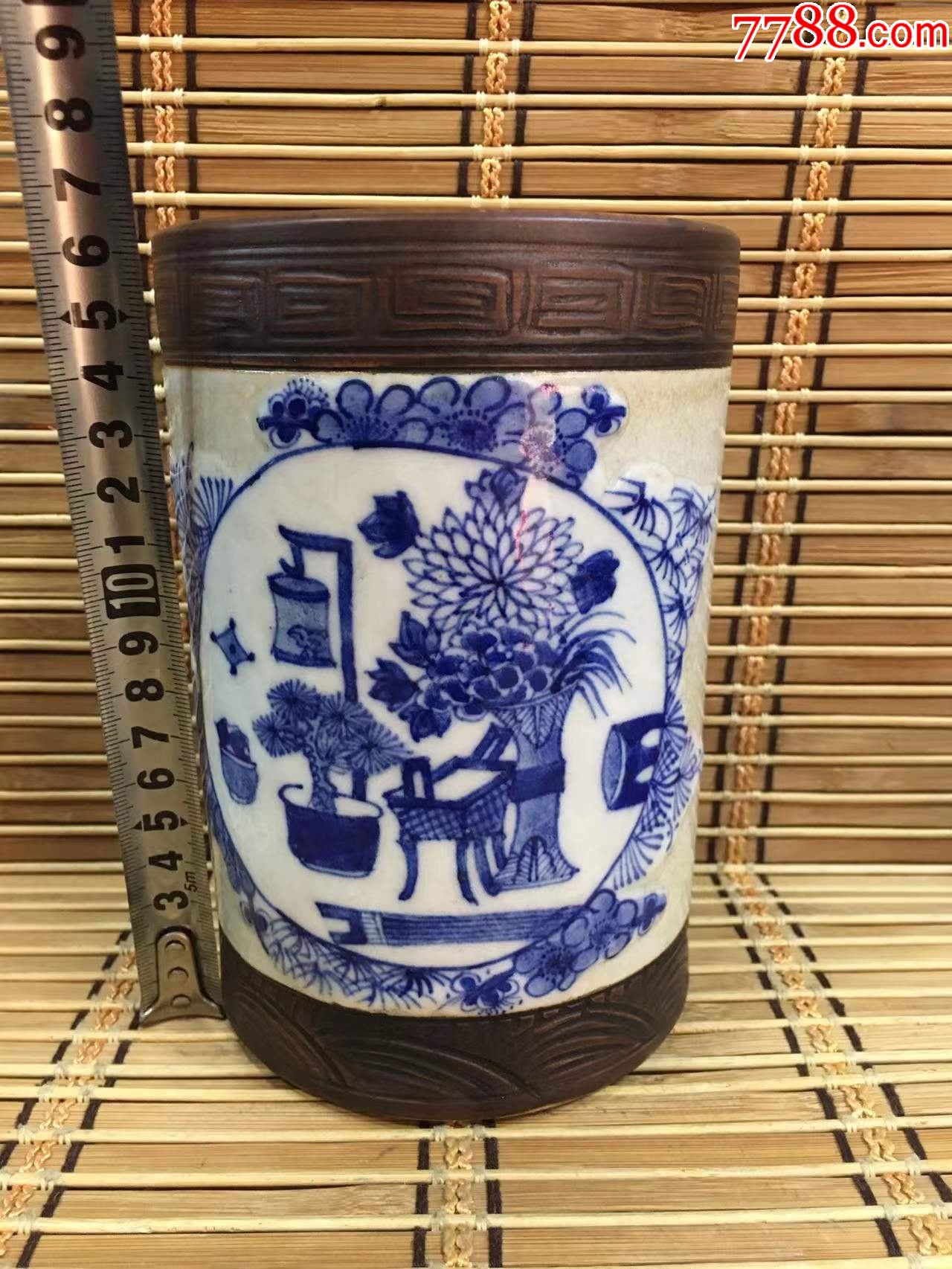 青花笔筒-价格:1300元-se84943516-青花瓷-零售-7788收藏__收藏热线