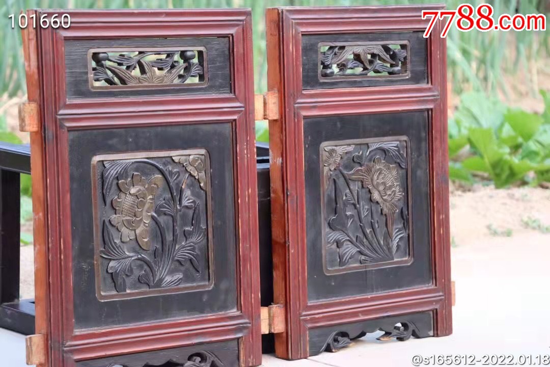 老花板，纯手工雕刻，-价格:380元-se84970298-木雕花板-零售-7788收藏__收藏热线
