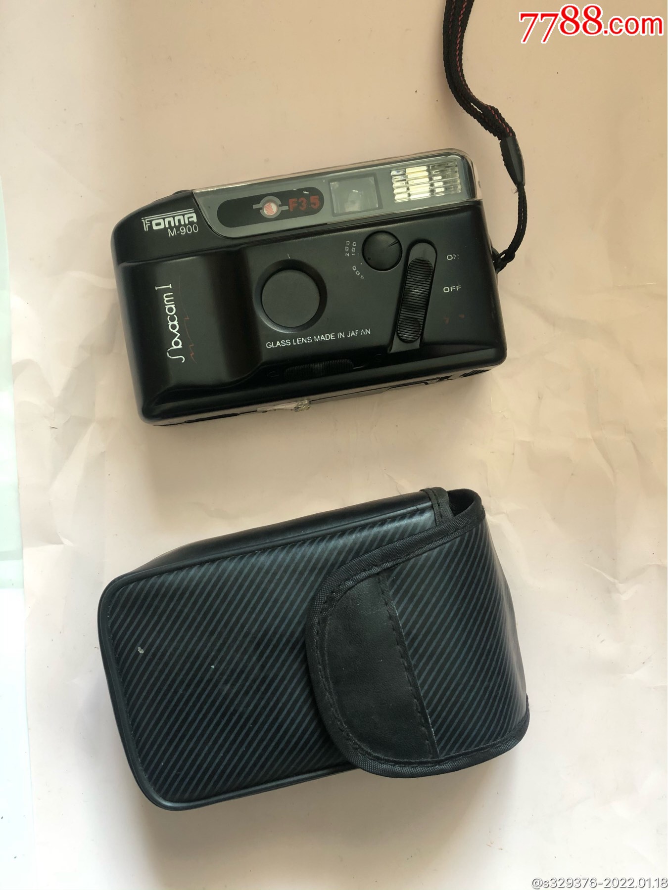 明星同款,电池测试快门闪光夜晚正常,带相机包,不_傻瓜机/胶片相机