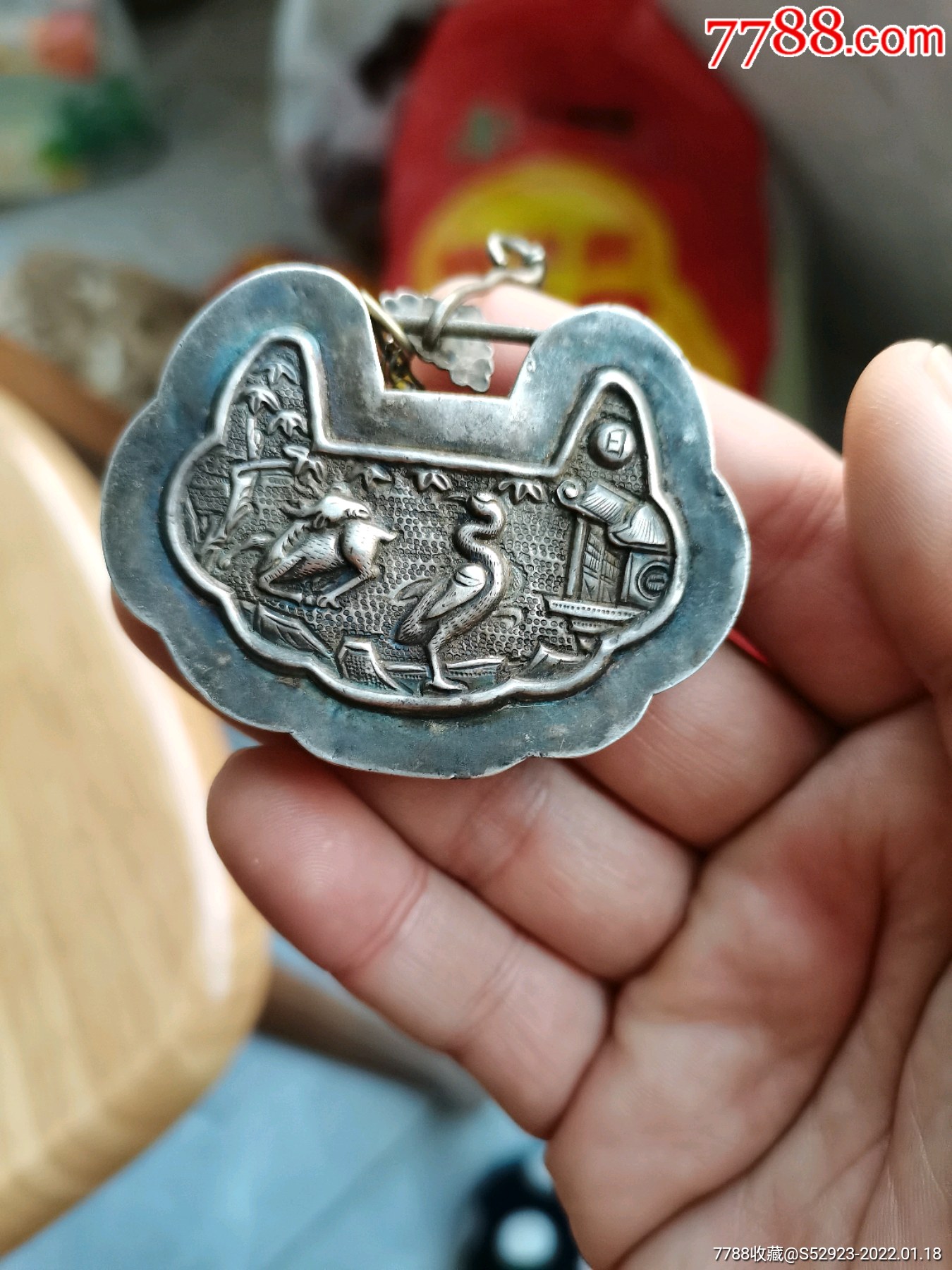 银锁一挂动物造型少