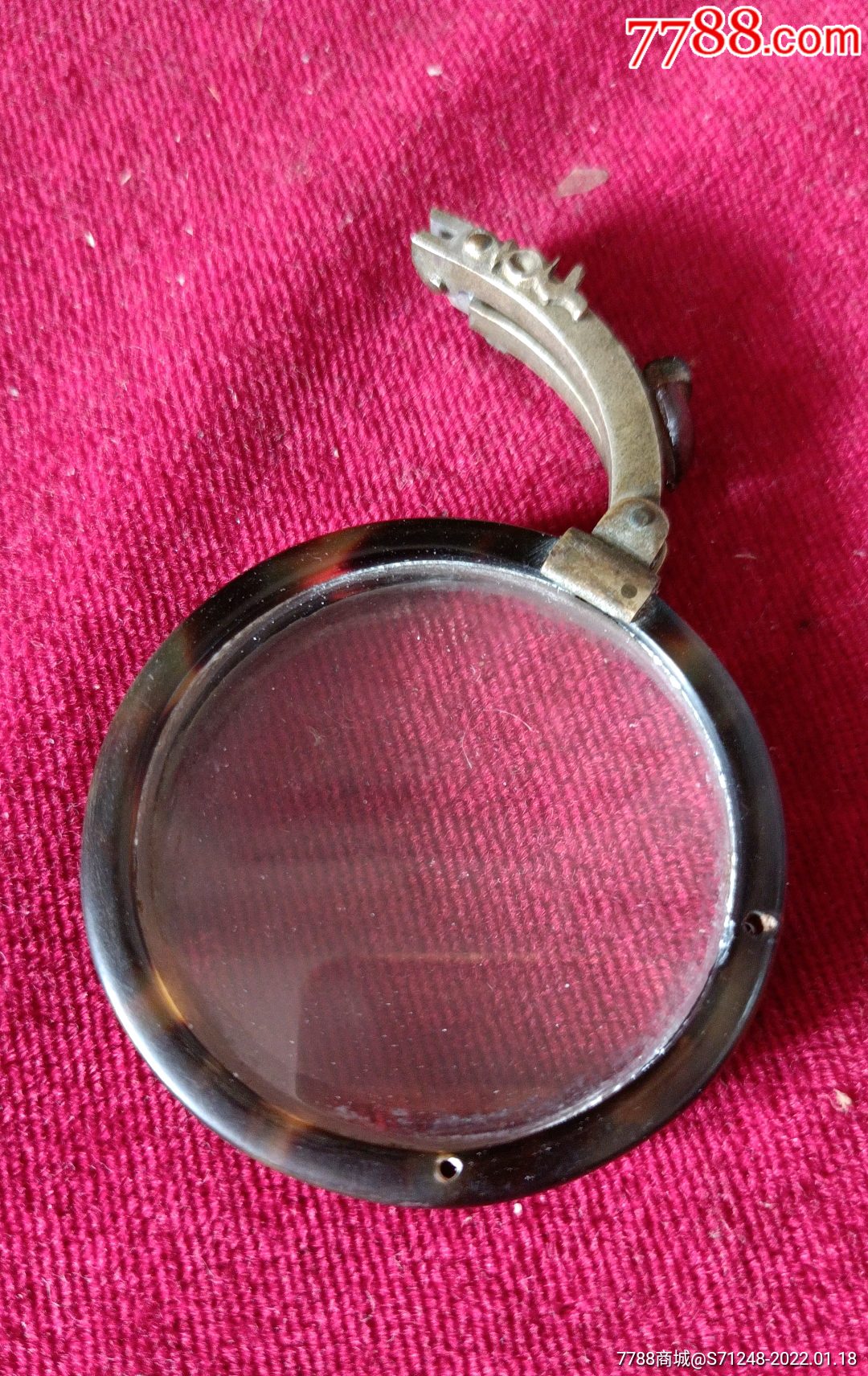 清代古董折叠代冒眼镜