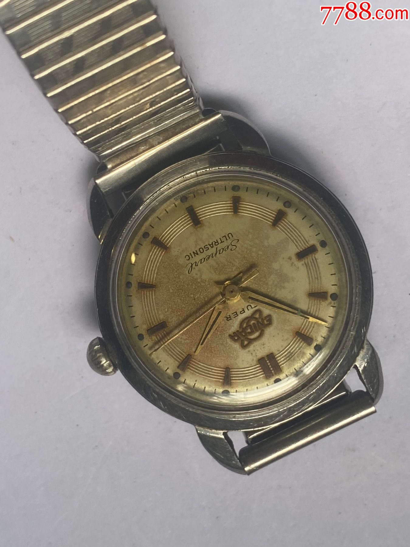 瑞士古董英纳格机械手表