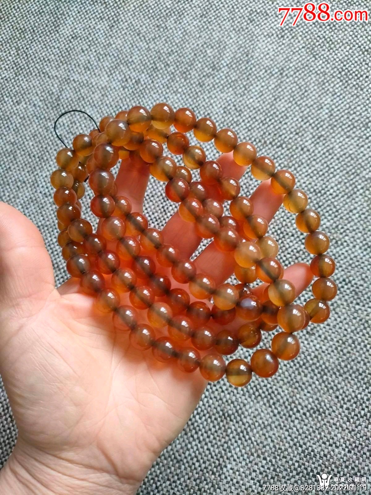 冰糖玛瑙珠子一串_价格598元_第1张_7788收藏__收藏热线