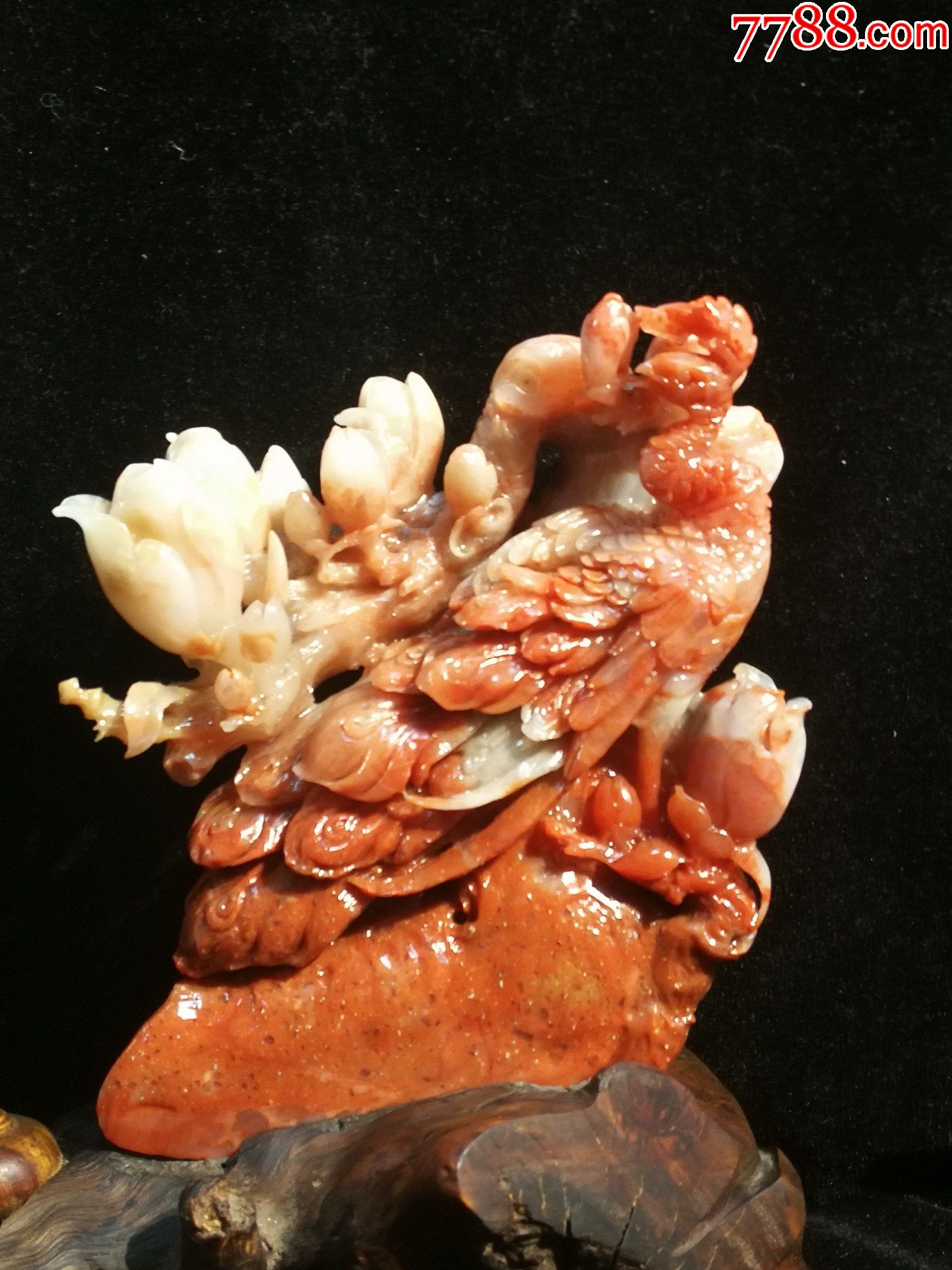 寿山石精品摆件a91s20f