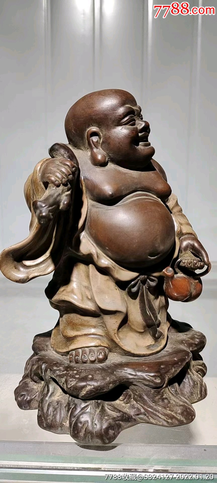 老紫砂口袋佛像摆件-价格:500元-se85018434-其他紫砂-零售-7788纸艺