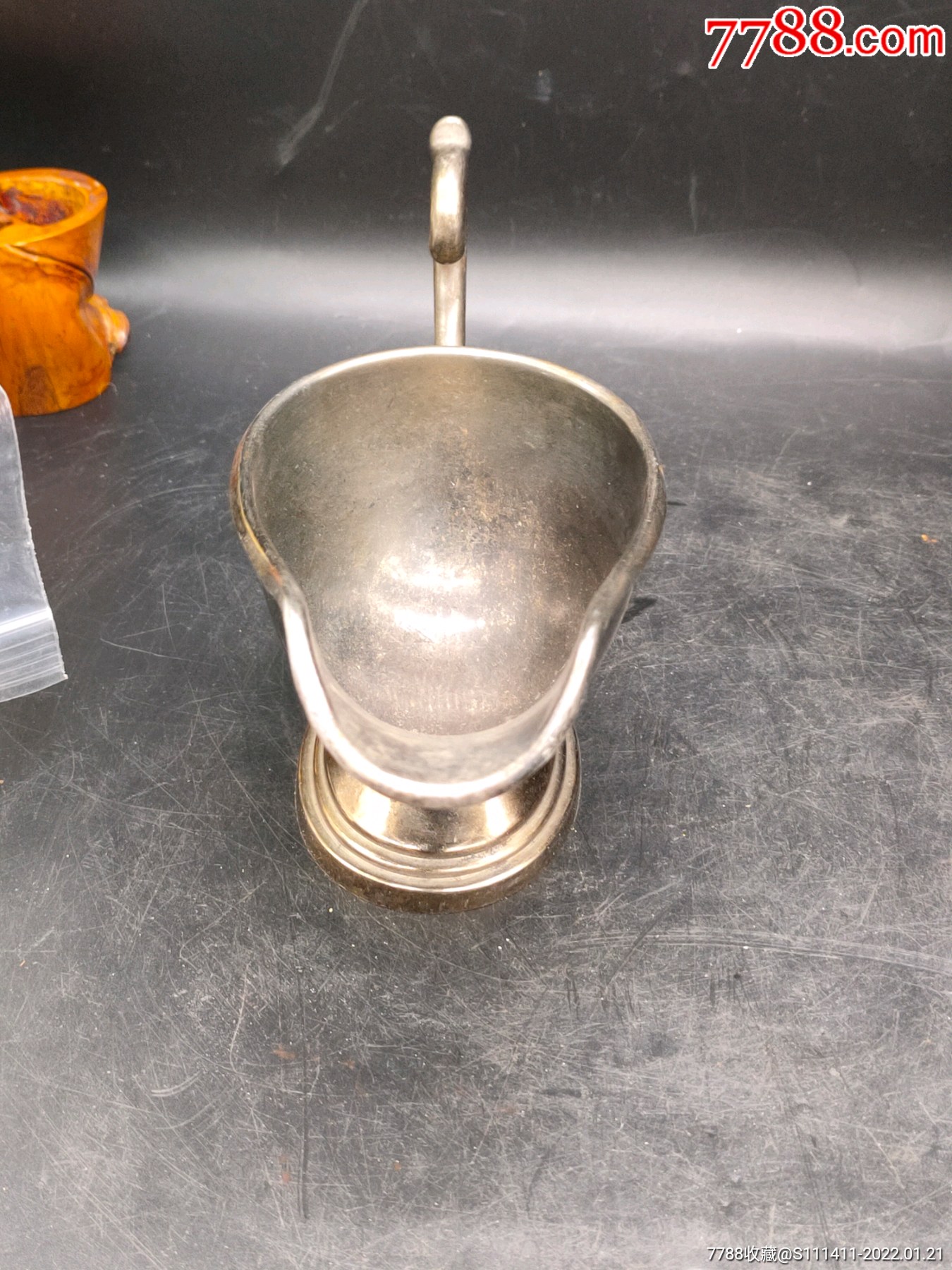 国外带回来的欧美包银镀银杯子