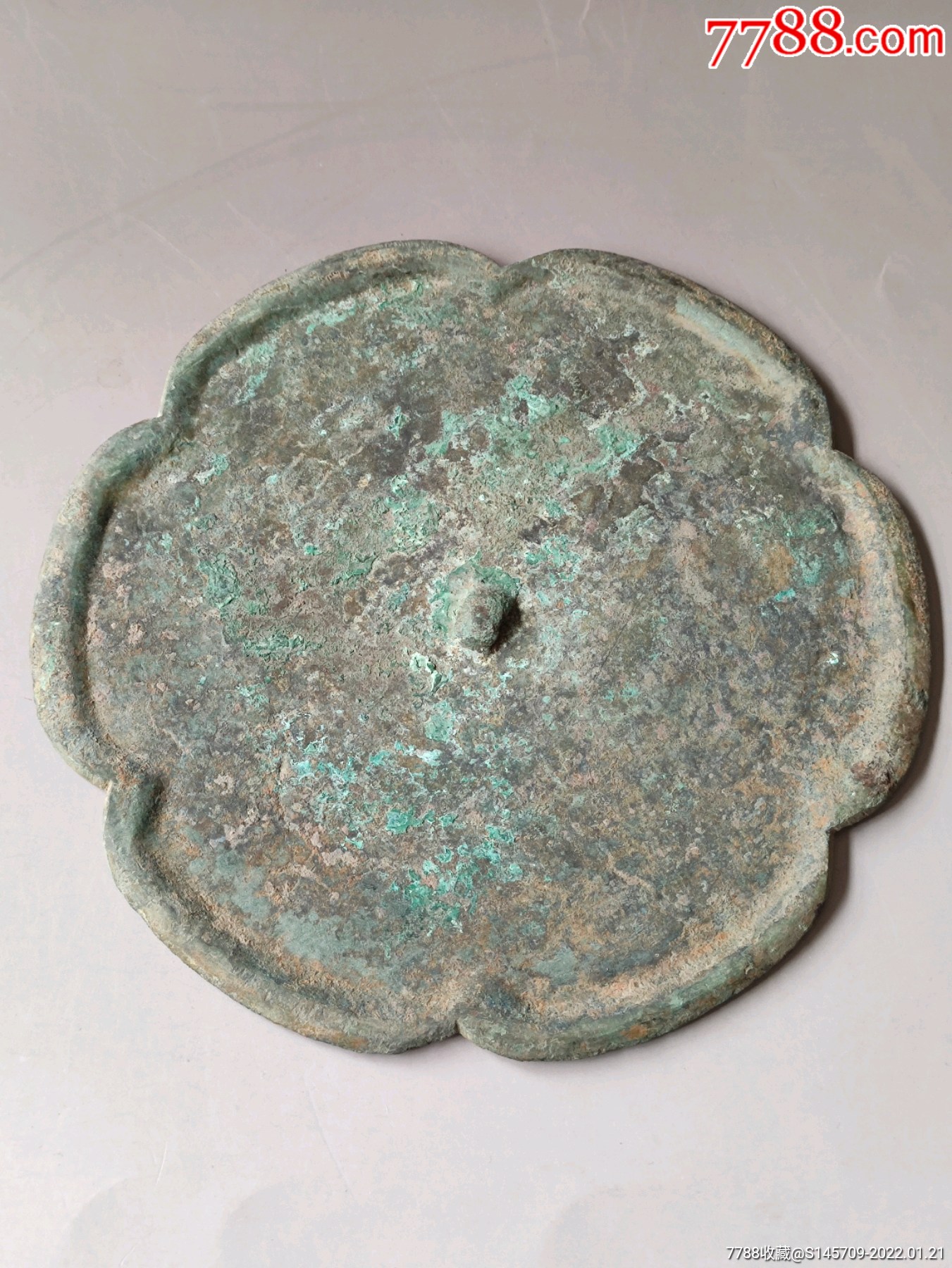 宋代葵口镜不议价喜欢的不要错过细节如图-价格:400元-se85027689