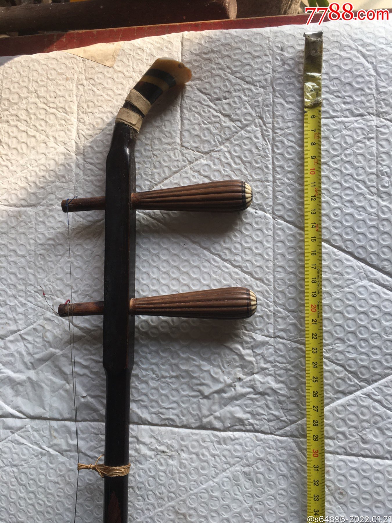 解放初期上海民族乐器一厂老红木二胡-价格:1580元-se85034558-二胡