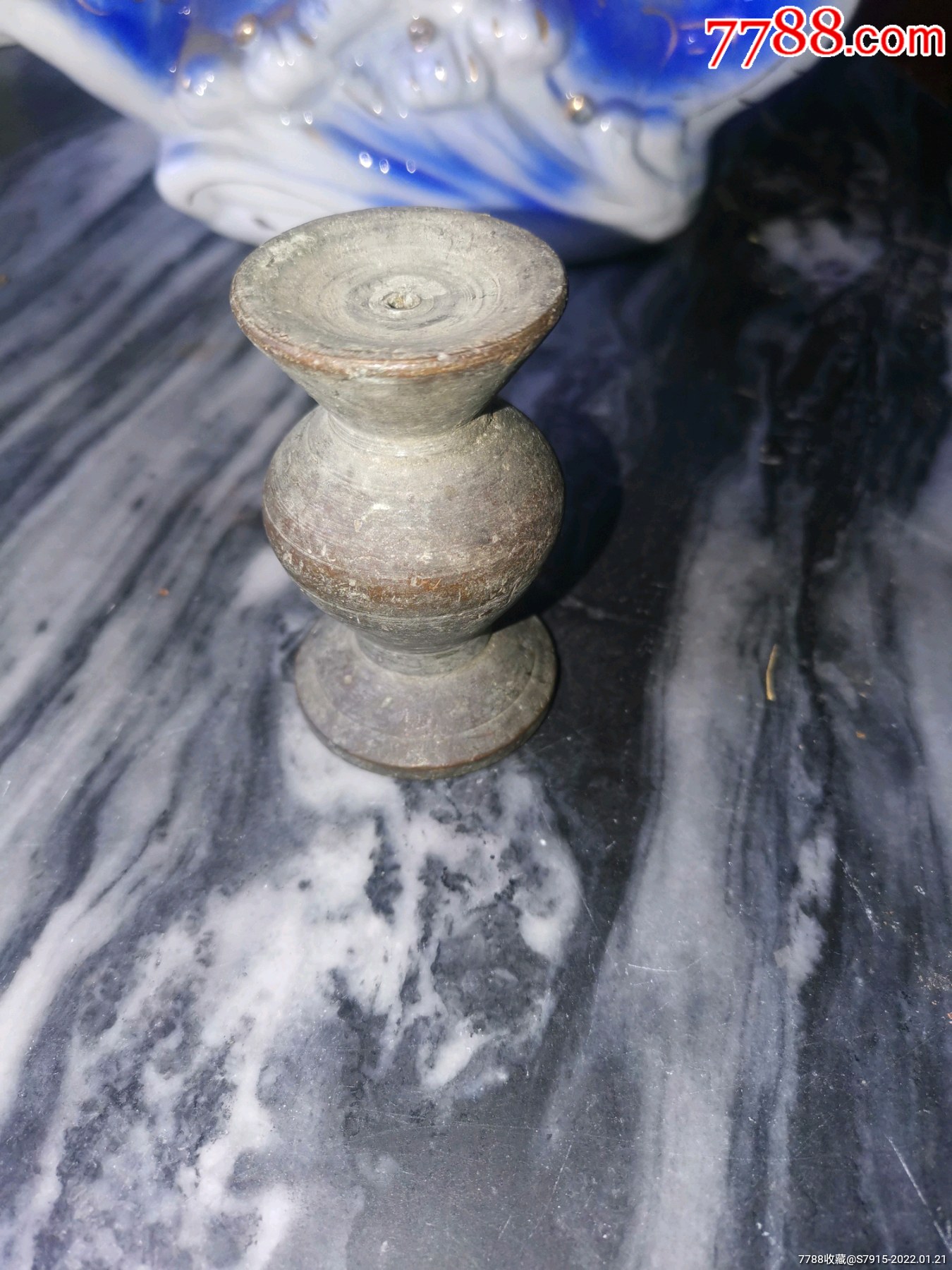 老铜香插一柱香插