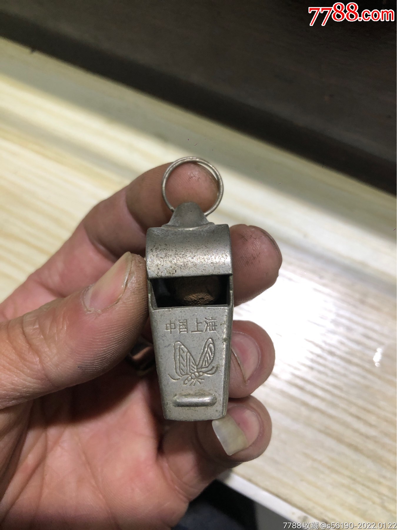 上海牌老铜口哨-铜杂件-7788收藏