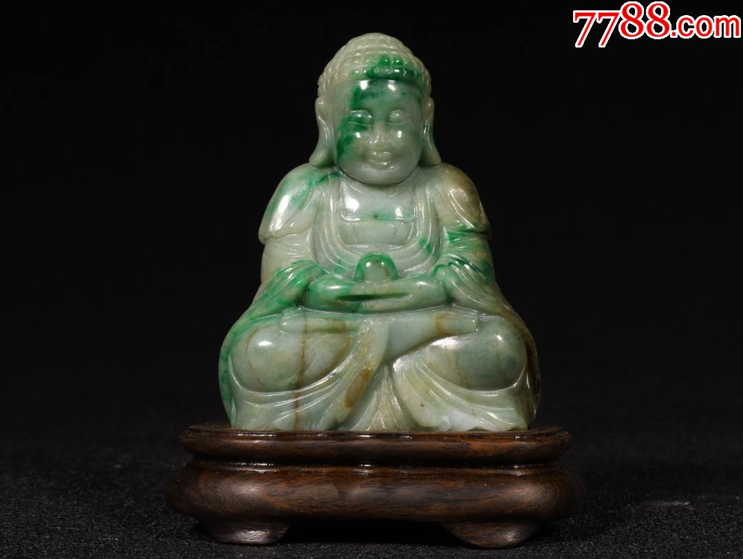 翡翠释迦牟尼坐像a84s230f