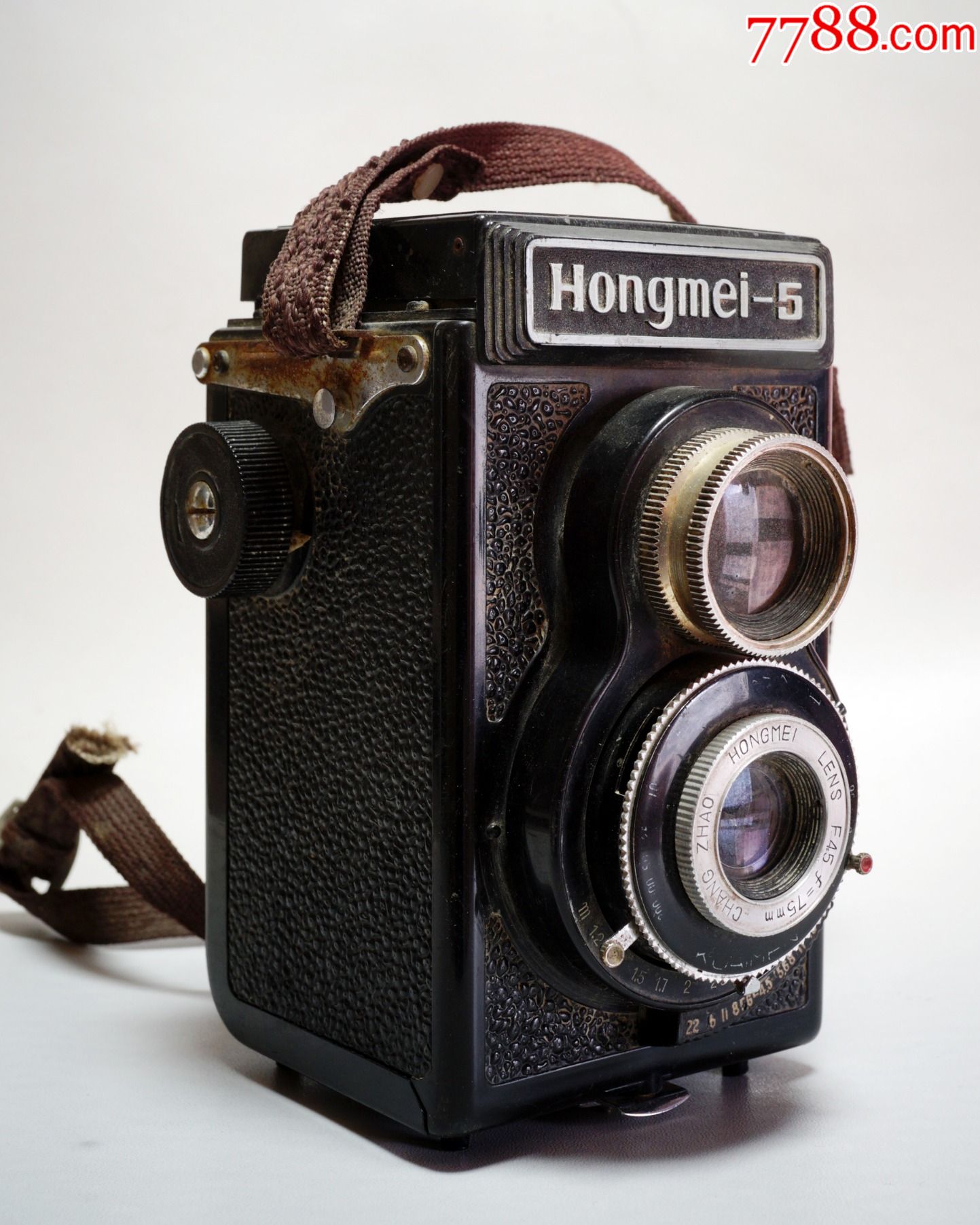 红梅120双镜头反光相机