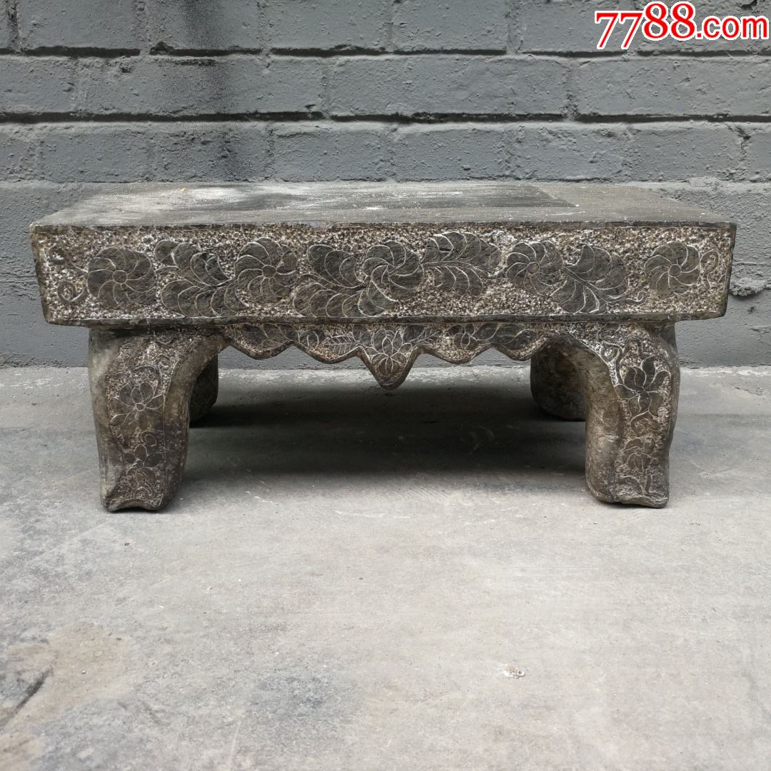 四面工青石供桌石座-石鼓/石墩-7788功放机