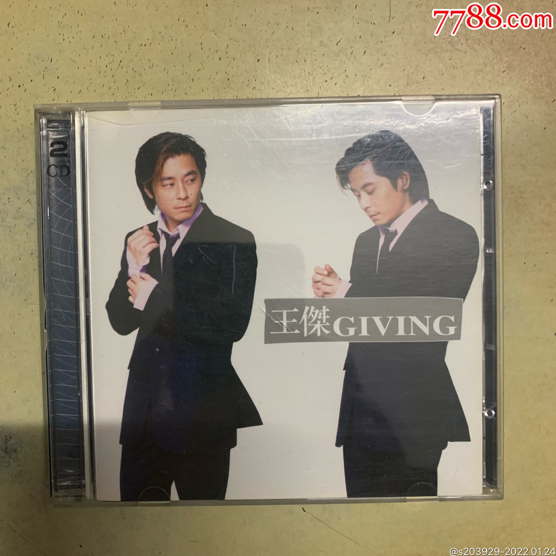 王杰《GIVING精选》双碟、港旧版_音乐CD_沙沙黑胶店【7788收藏__收藏热线】