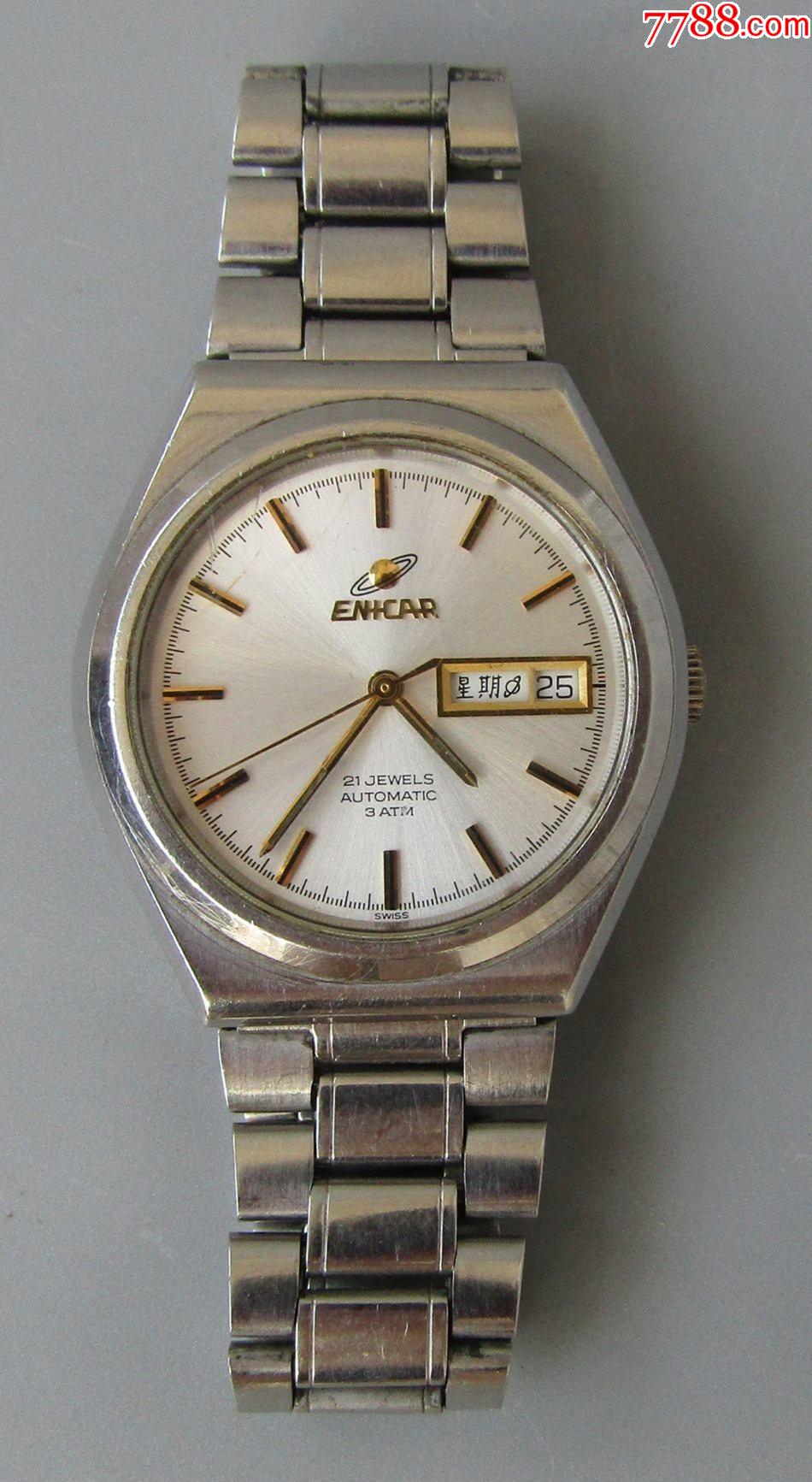 瑞士英纳格自动机械古董男表-价格:468元-se85093401-手表/腕表-零售