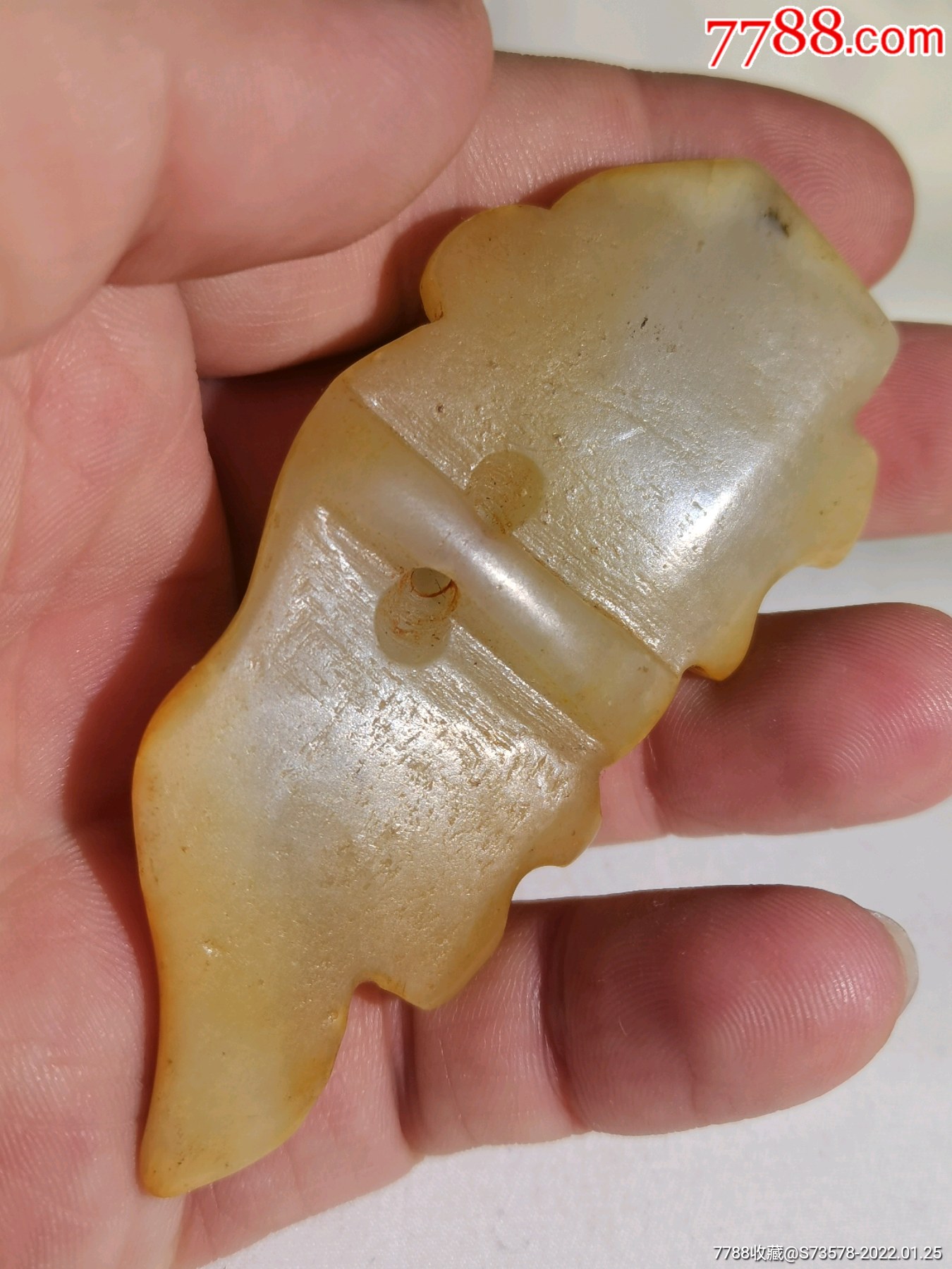 早年收藏的红山文化老玉虎