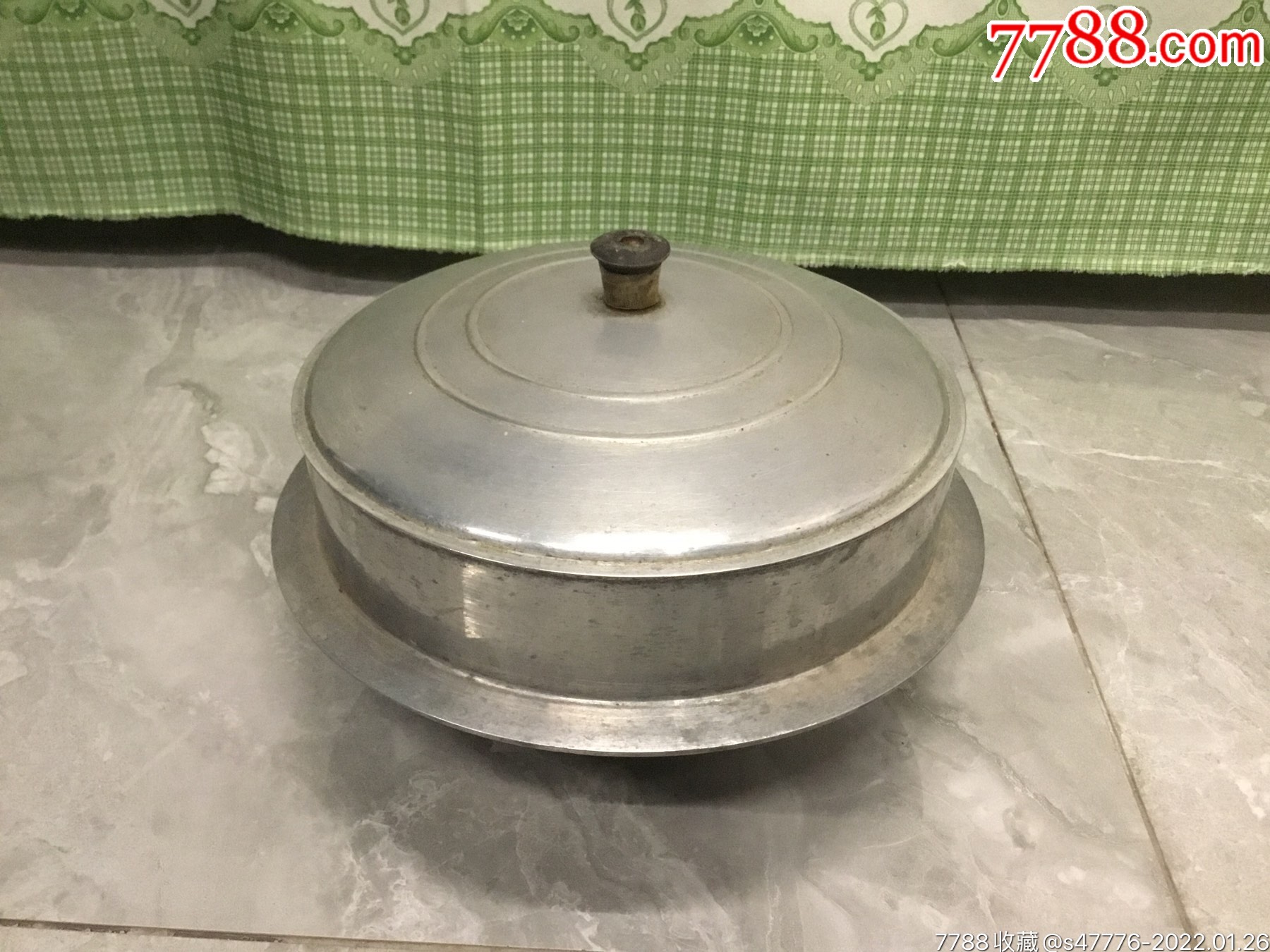 4朝鲜大号老铝锅用料厚重