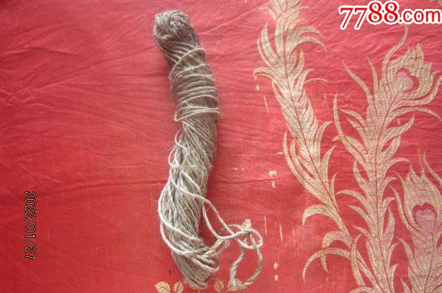 清自纺纳鞋底麻绳