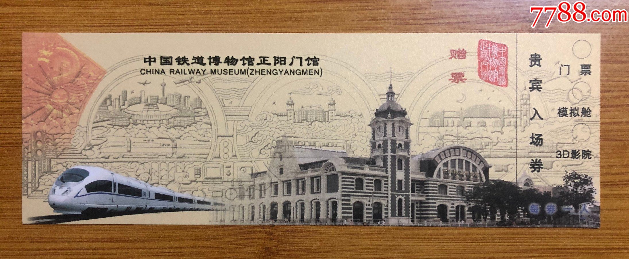 中国铁道博物馆正阳门馆-价格:6元-se85119939-旅游景点门票-零售