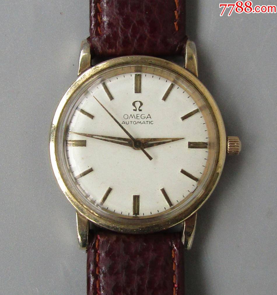 70年代欧米茄18k金手表图片