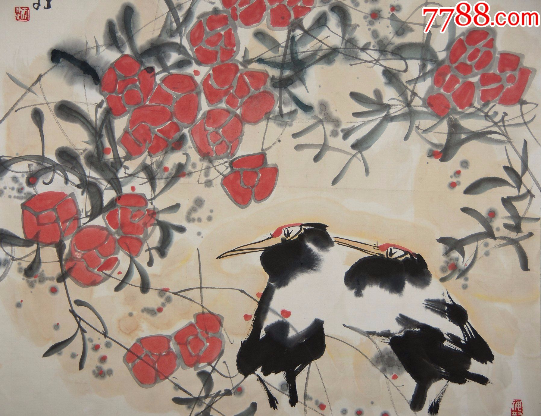 彭太武湖北大悟人现为中国美术家协会会员湖北省美术院中国画创研室