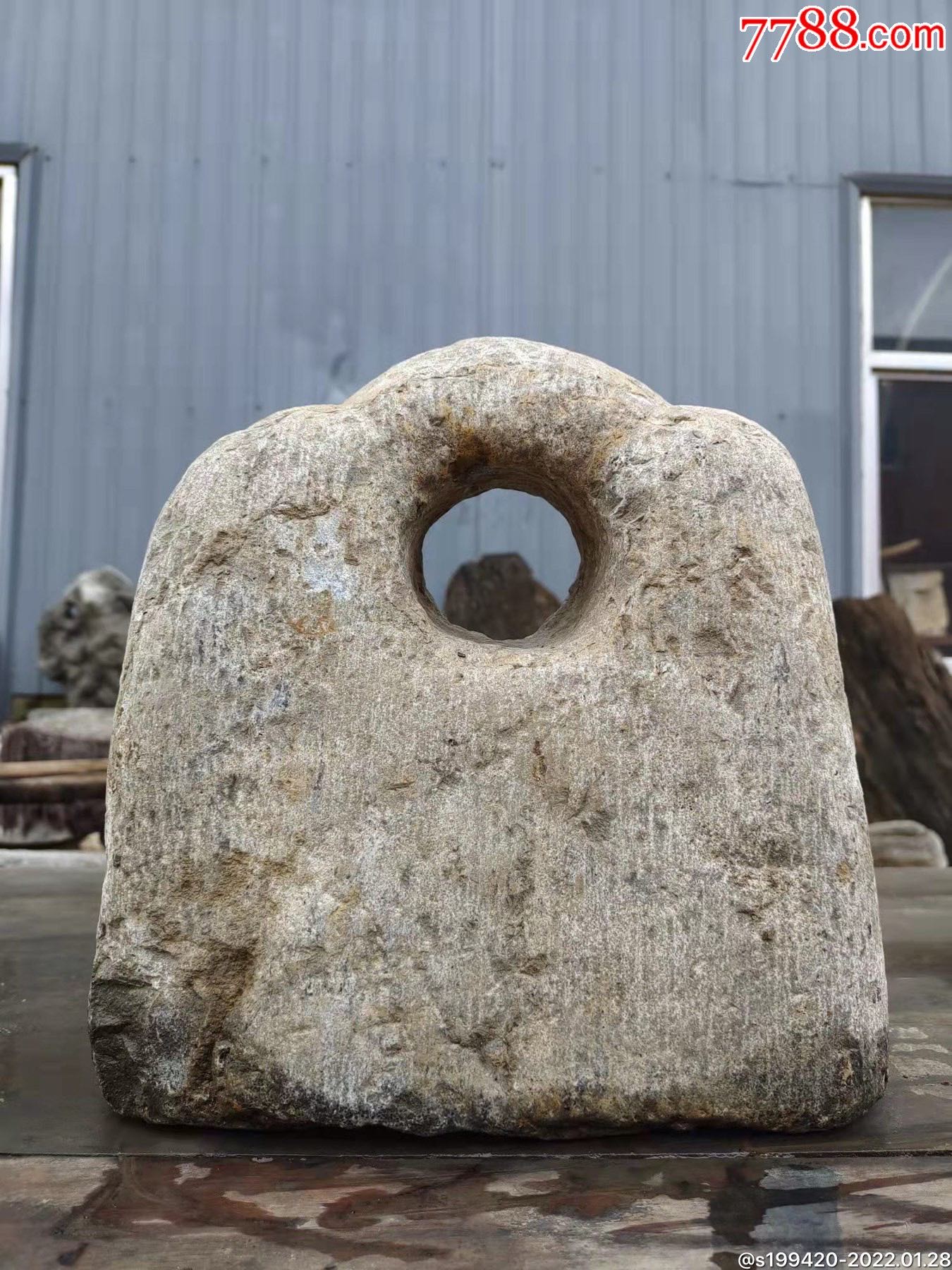 清代老石权做工讲究保存完整寓意好