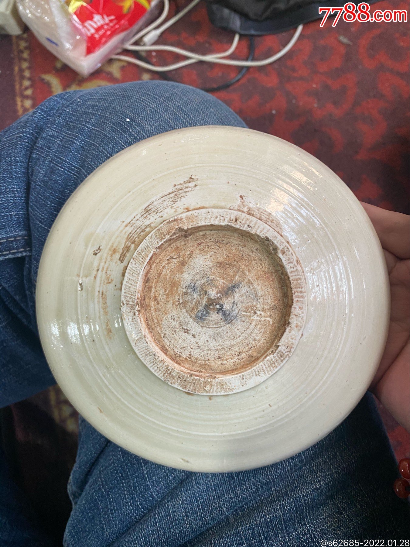 辽金白碗单色白瓷古旧店铺