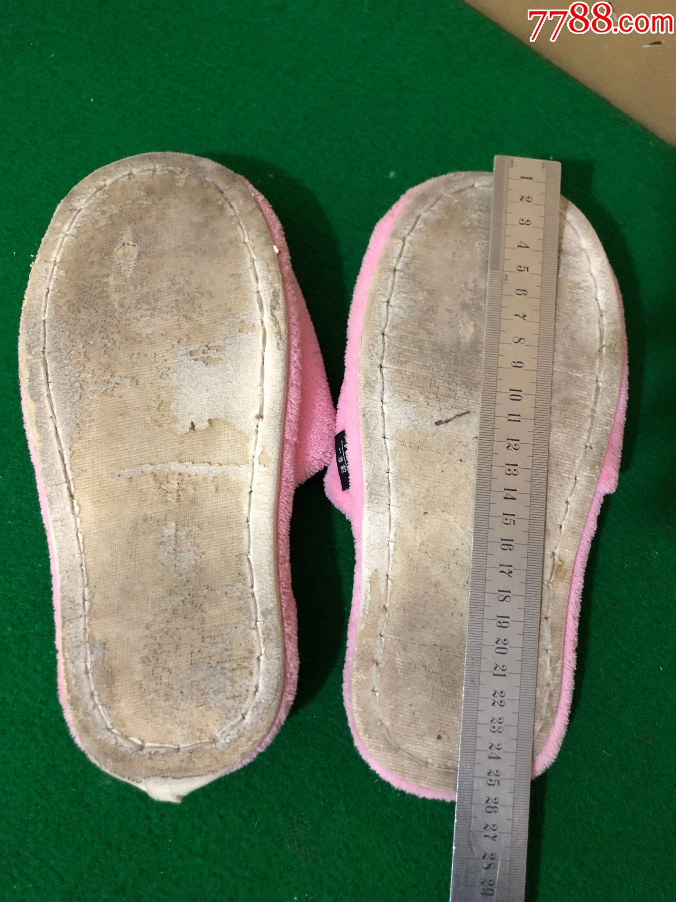 一步前旧拖鞋
