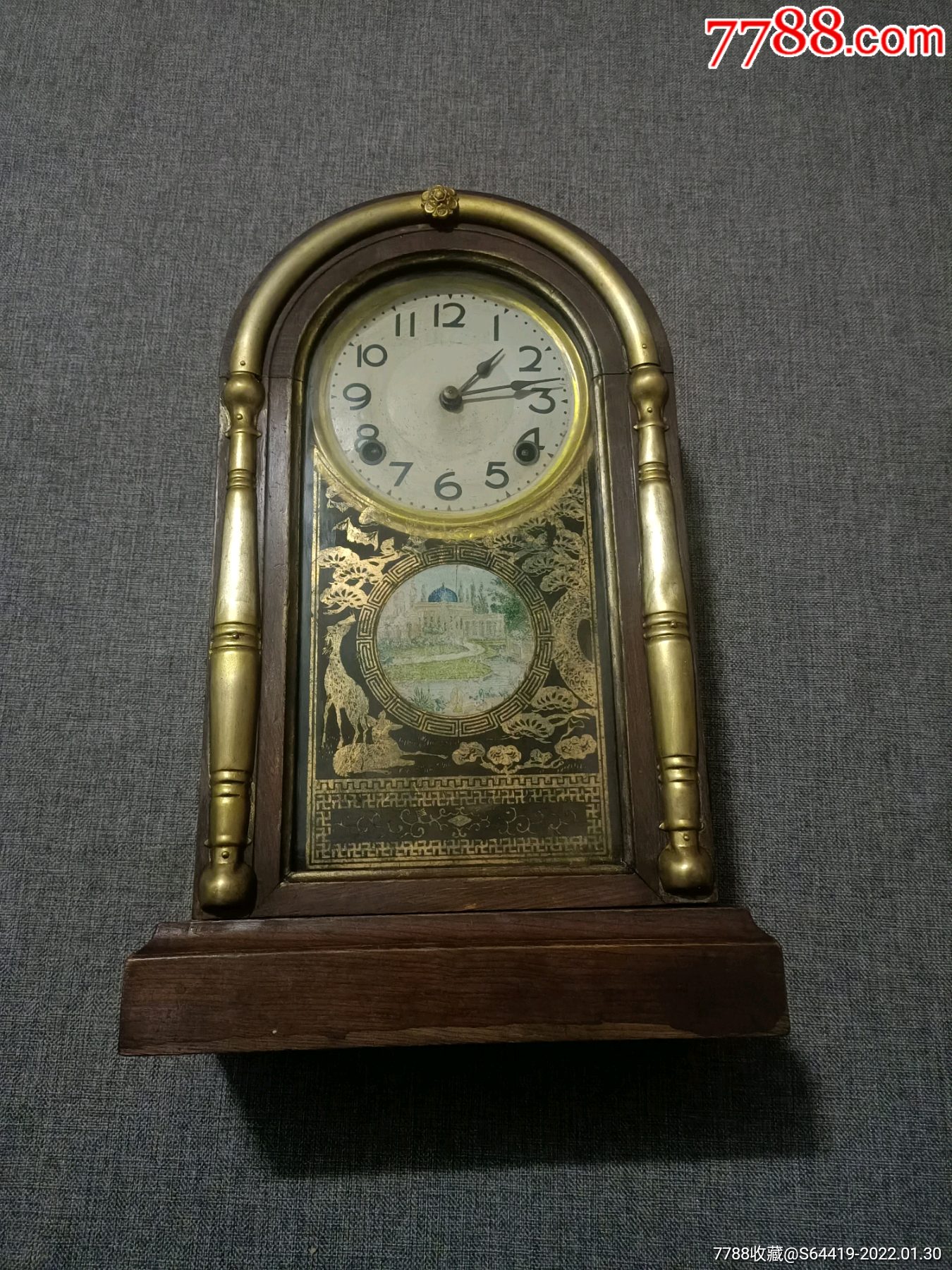 民国时期老座钟