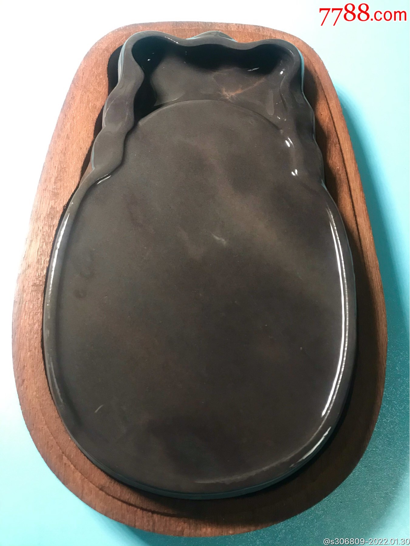 坑仔岩蝉形砚_端砚_无忘歌达砚斋【7788收藏__收藏热线】