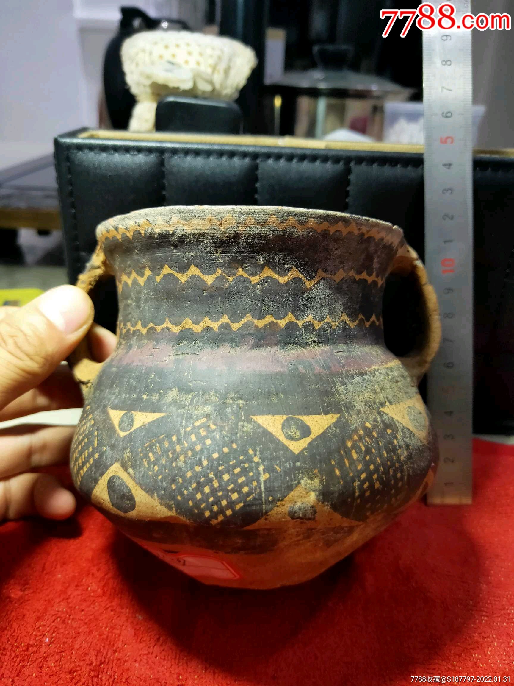 马家文化彩陶-价格:5880元-se85164584-彩陶-零售-7788漆器收藏