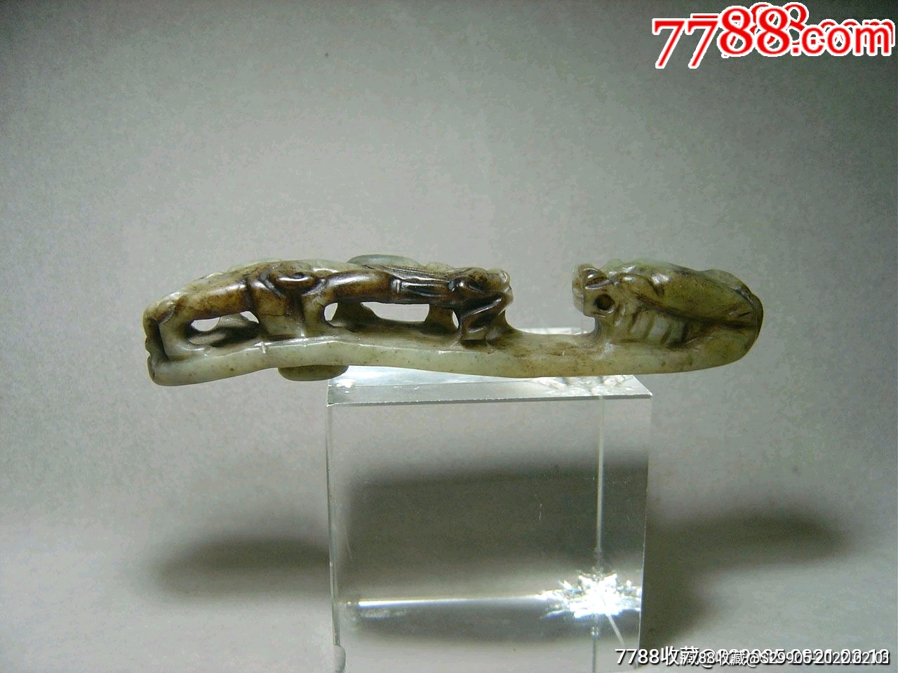 明代和田玉雕龙带钩_价格2500元_第1张_7788收藏__收藏热线
