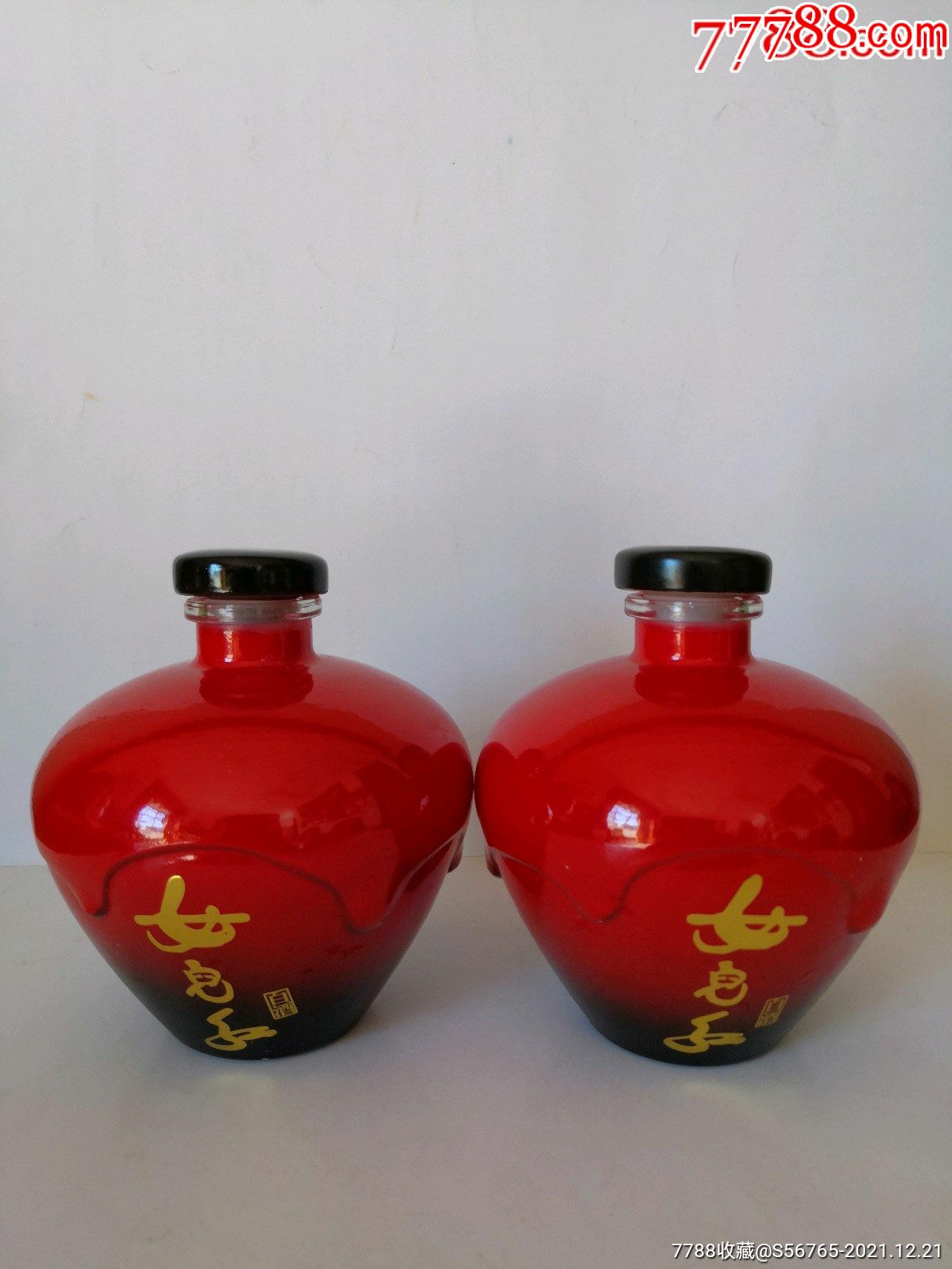 精品女儿红酒瓶一对