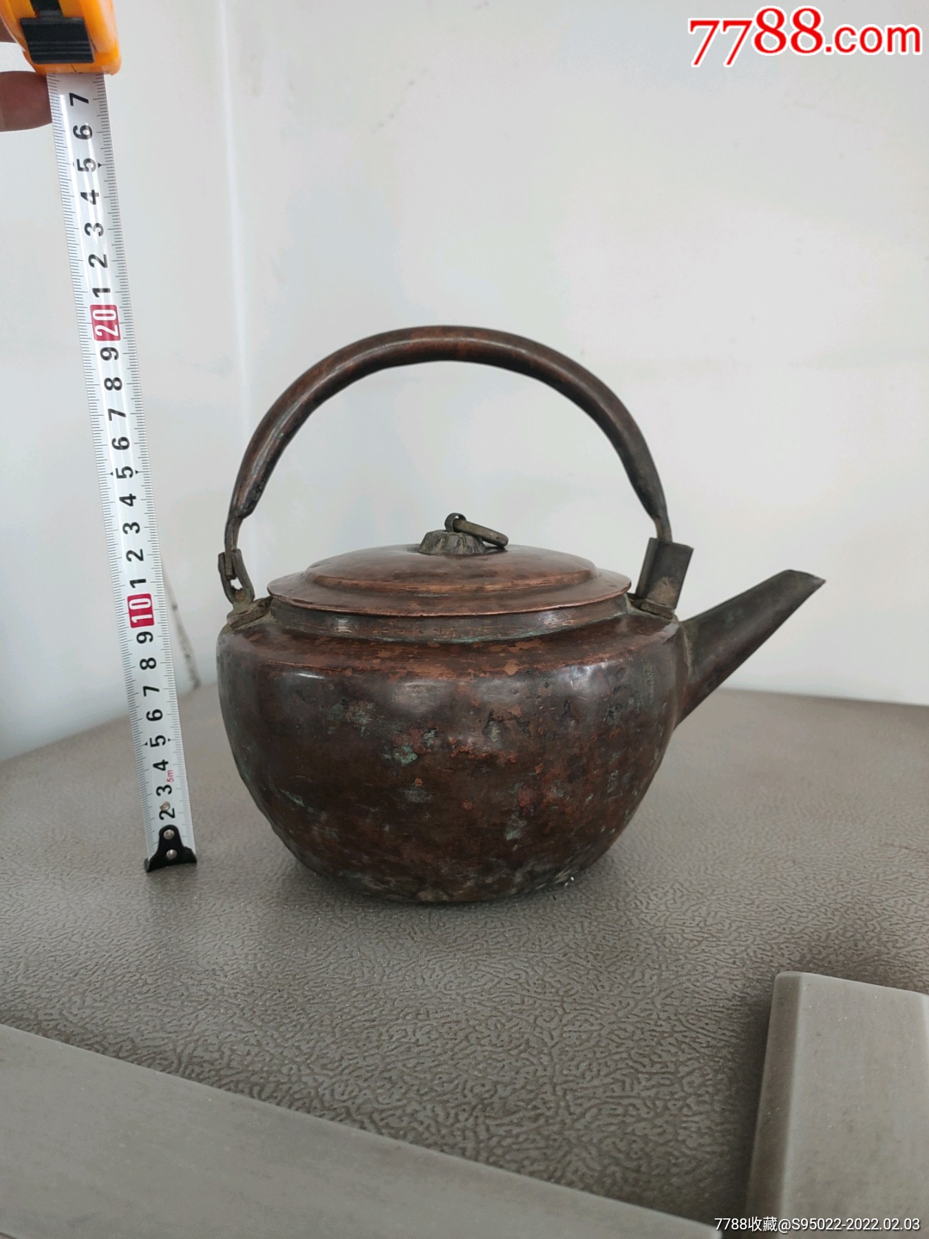 民国时期老铜茶壶_价格220元_第1张_7788收藏__收藏热线