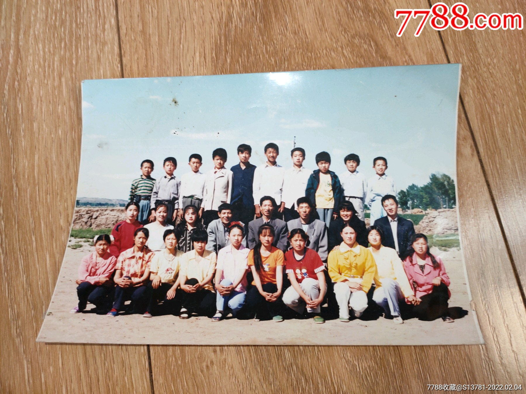 80年代农村学校合影_老照片_藏珍楼【7788收藏__收藏热线】