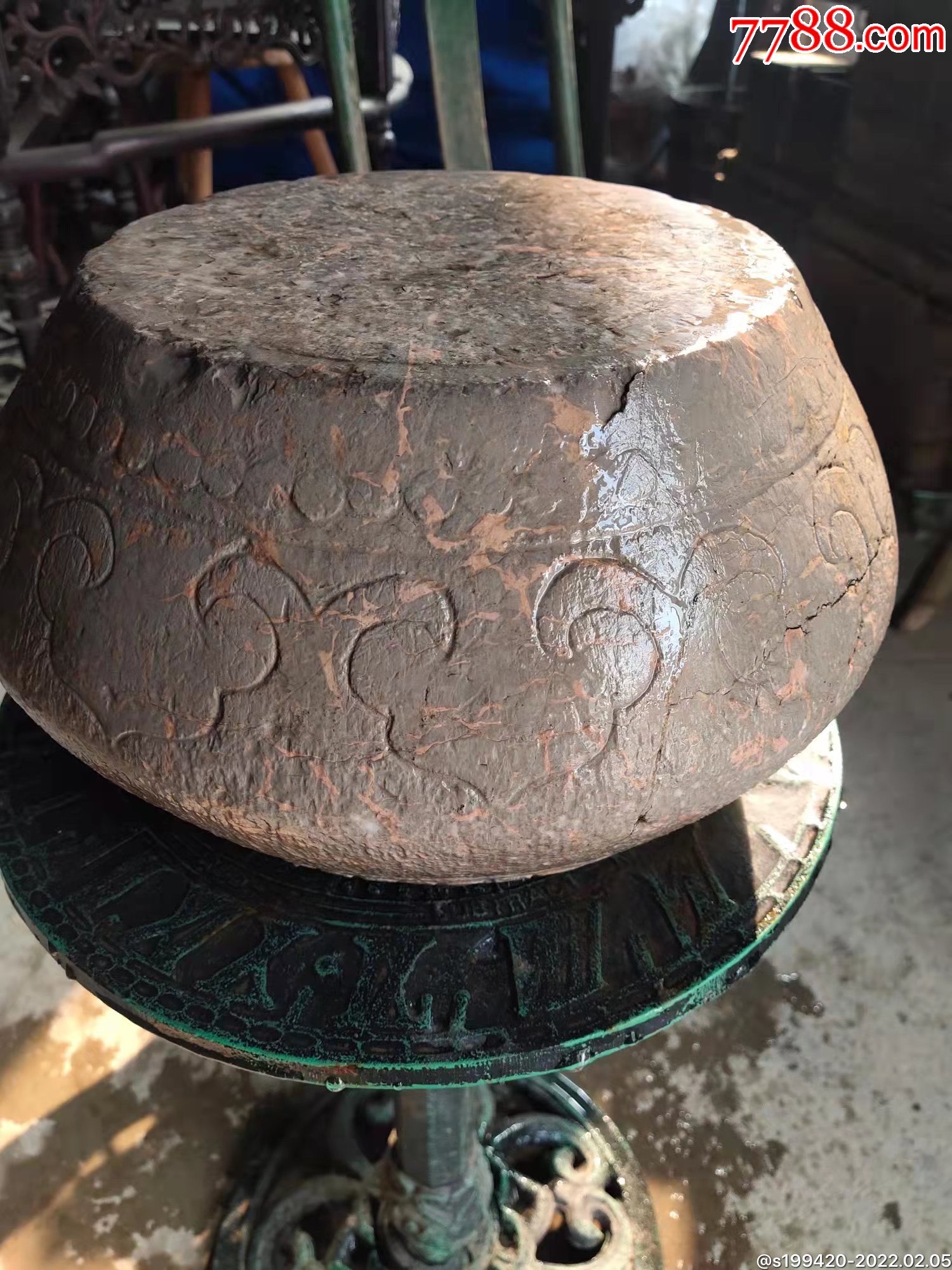 石鼓/石墩-7788核桃雕