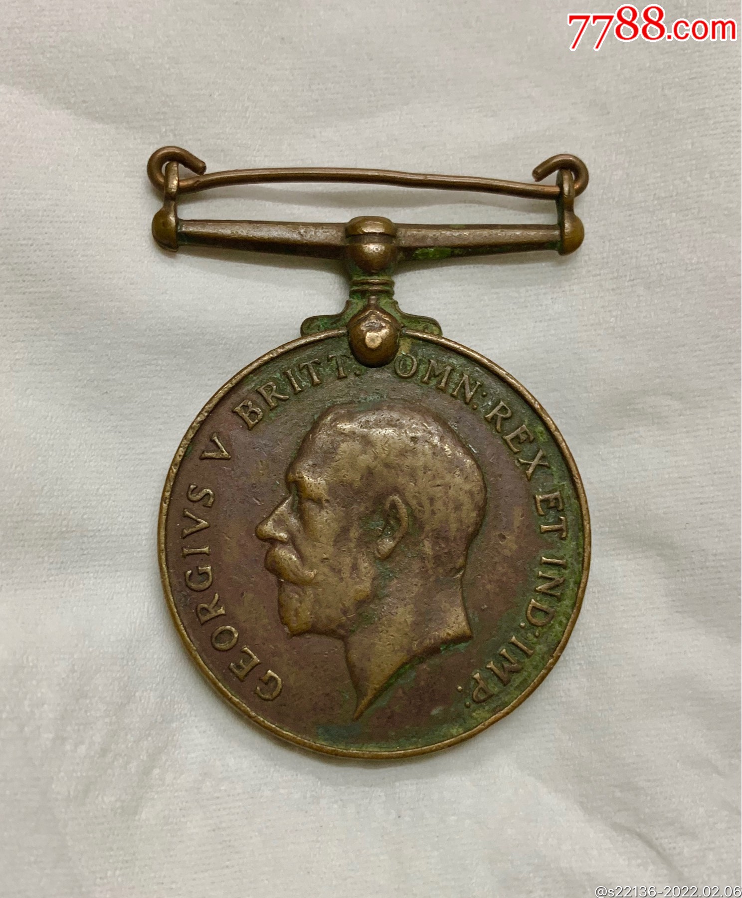 一战胜利铜奖章