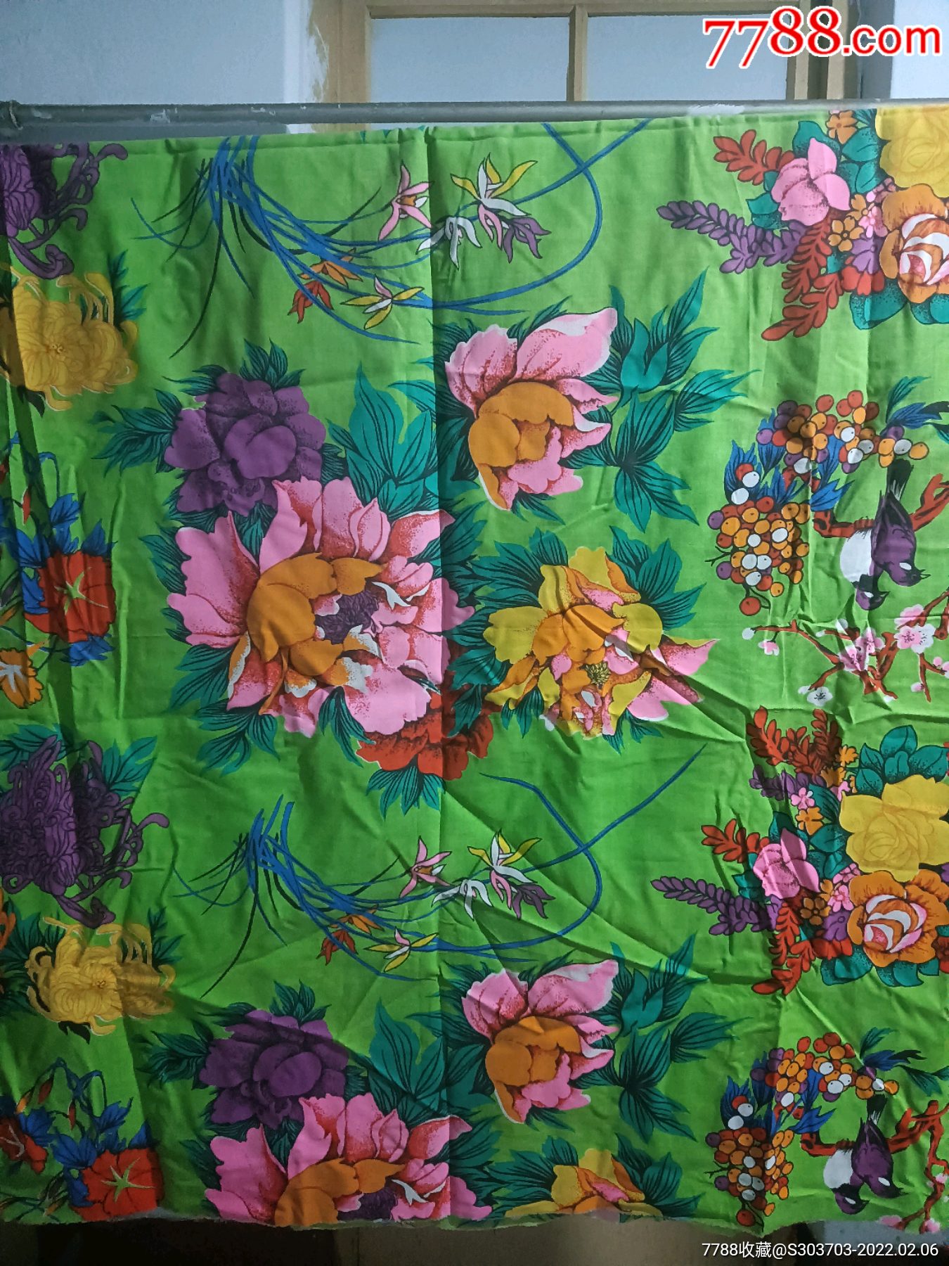 七八十年代老被面