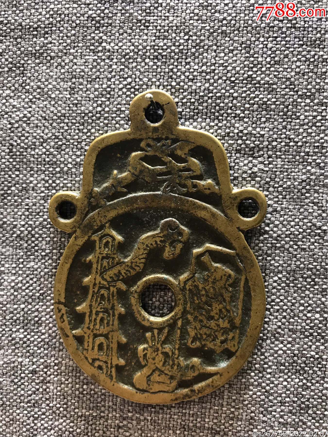 白蛇传挂花一枚