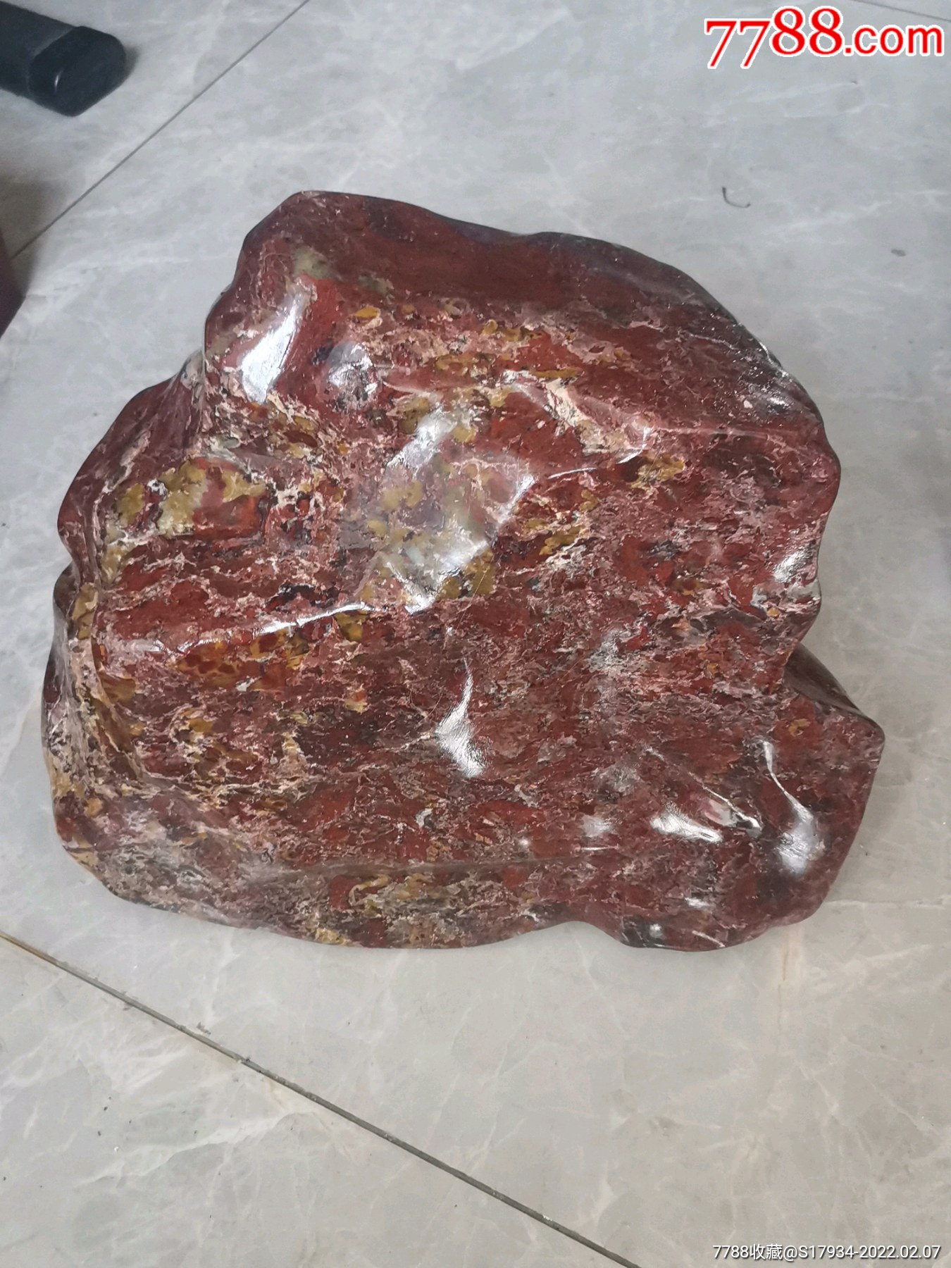 巴林紫云老料随形摆件_巴林石_图片欣赏_收藏价格_7788连环画