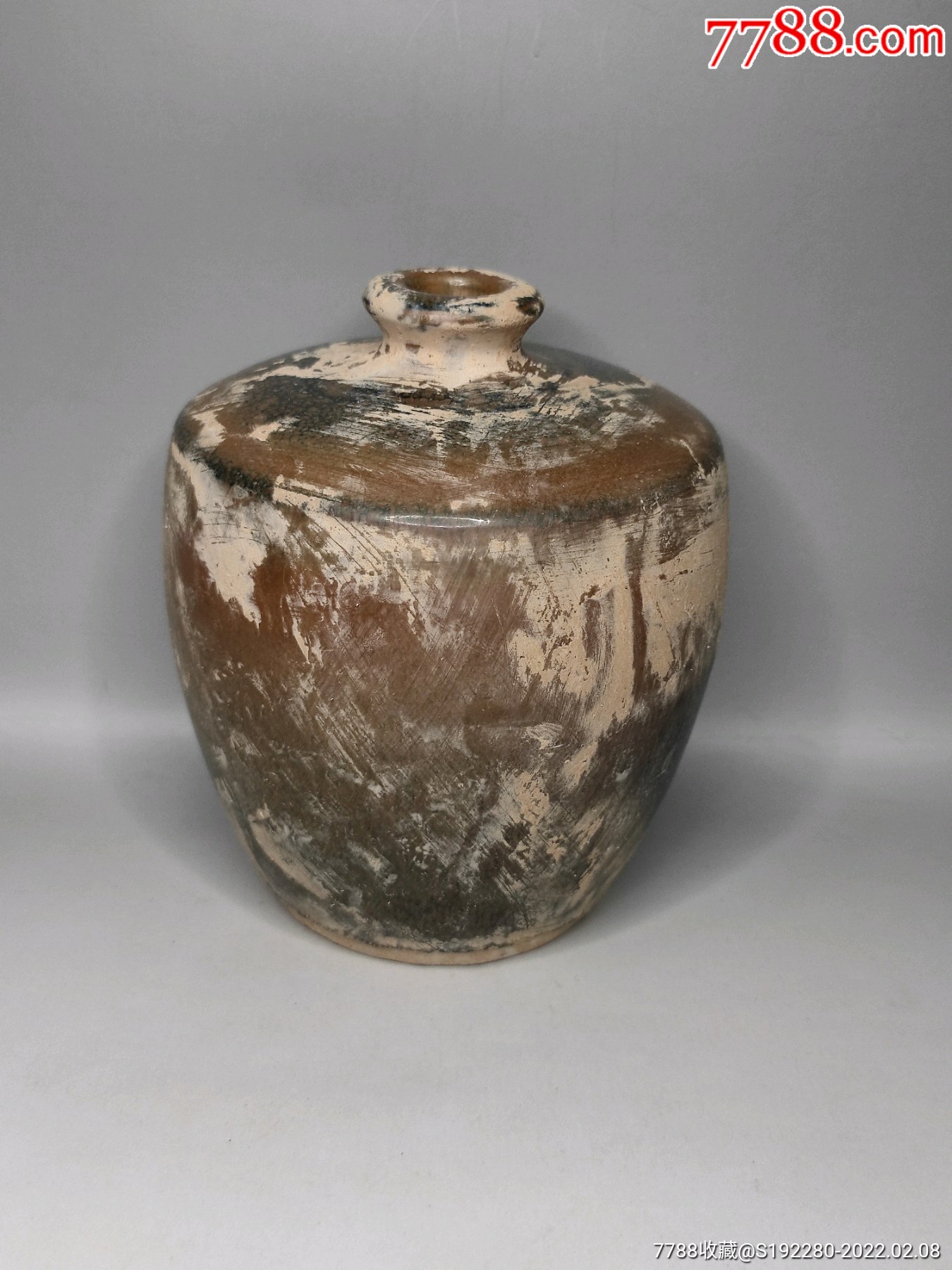 嘟噜瓶工艺品紫金釉