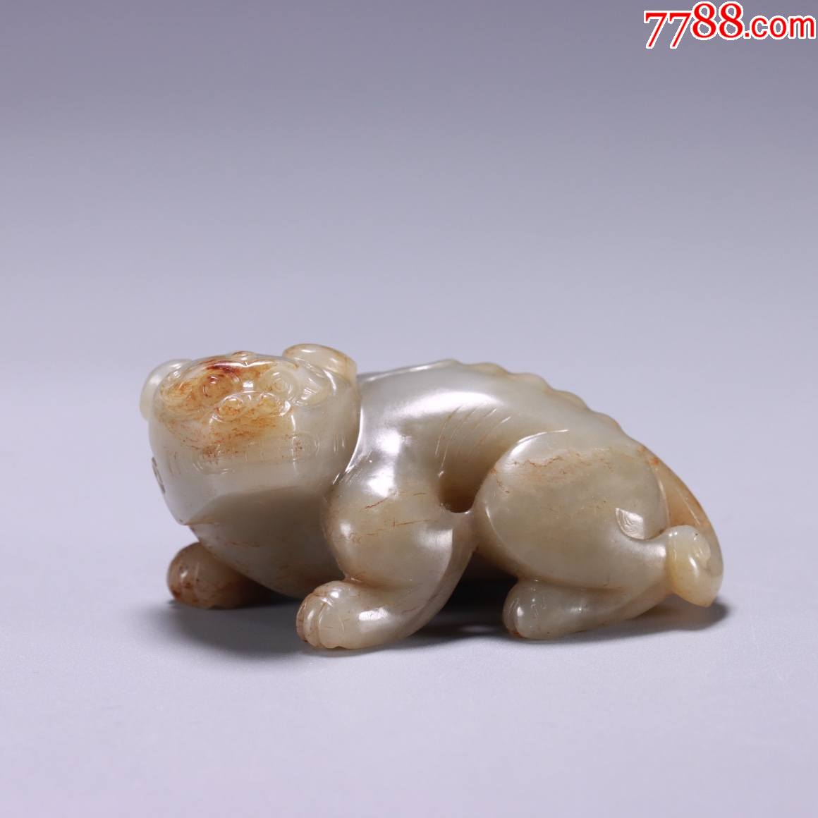 和田玉貔貅雕件a84s31f