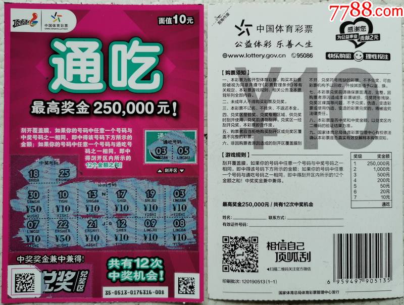 120190513通吃1全03通吃符全部中奖200元