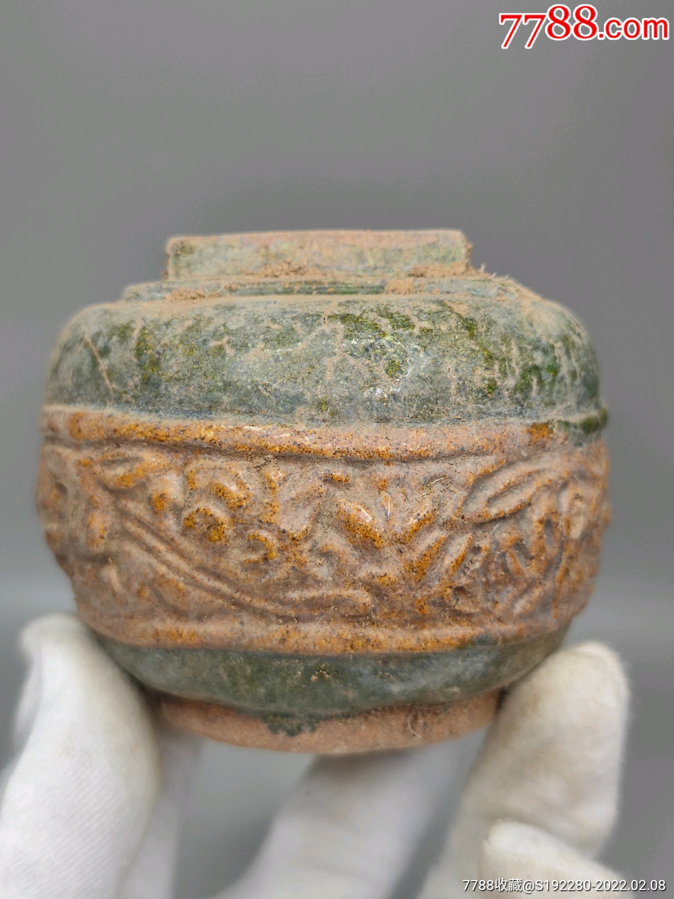 三彩山西琉璃釉黄绿釉谷仓罐山西琉璃茶叶罐工艺品直径88cm高95cm