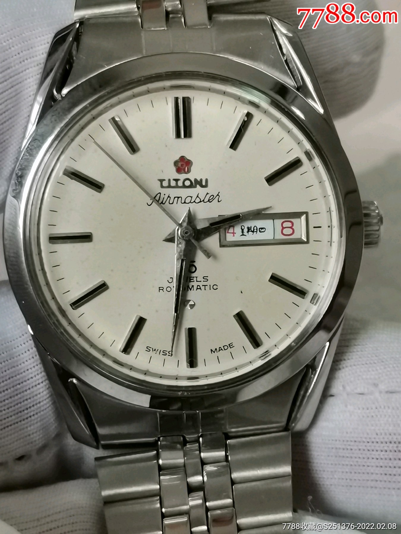 瑞士红梅花自动机械男表走时品_手表/腕表_天时地利收藏【7788收藏