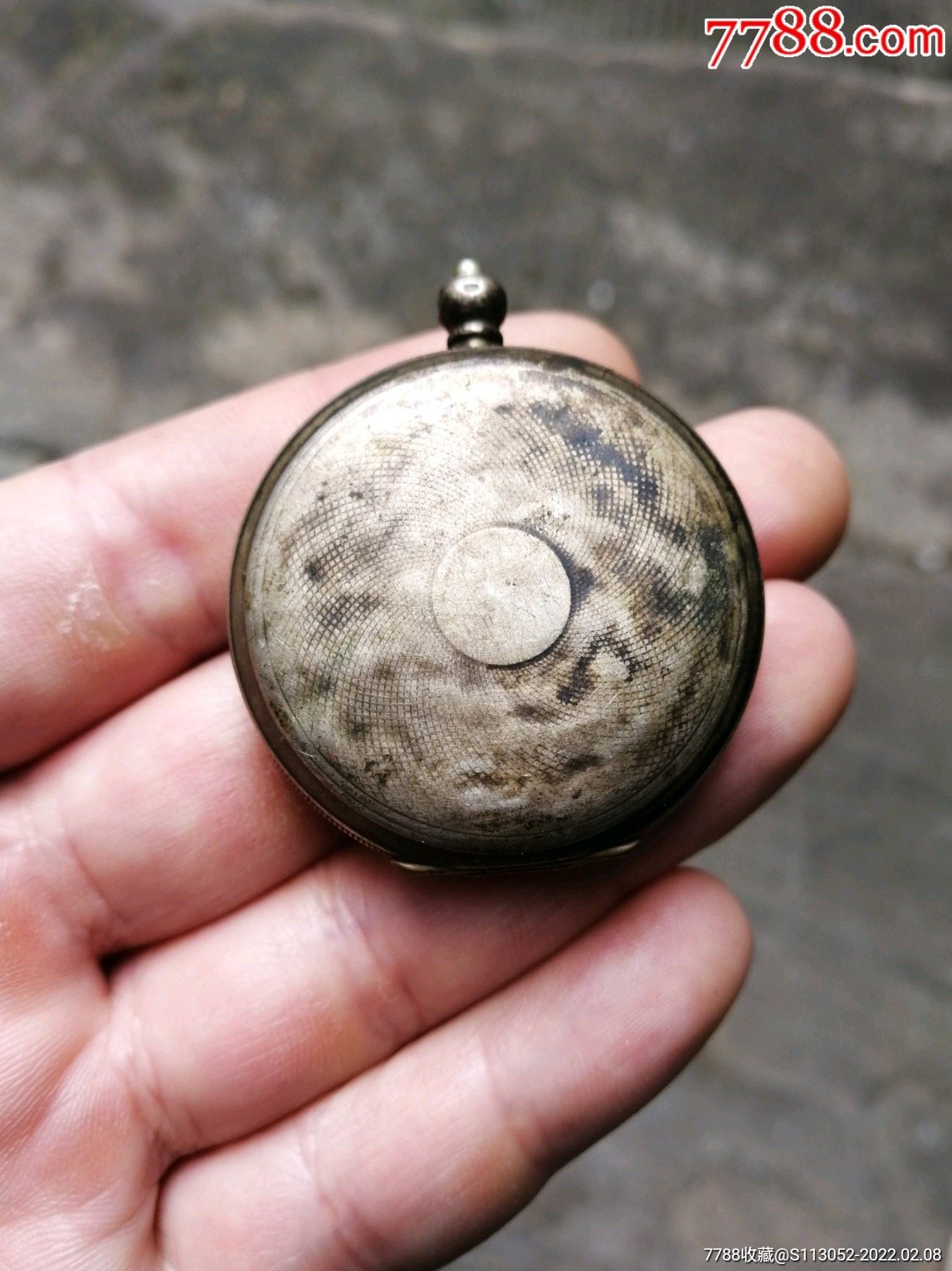 清代利威银壳怀表