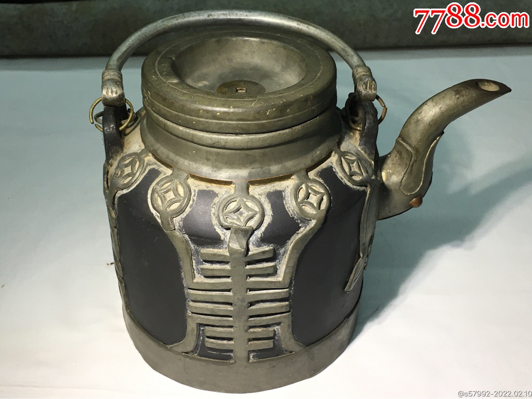 清代包锡紫砂壶